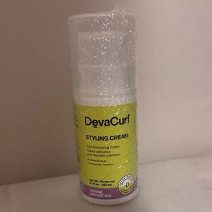 DevaCurl Curl-Enhancing Cream with Yellow and Purple Label